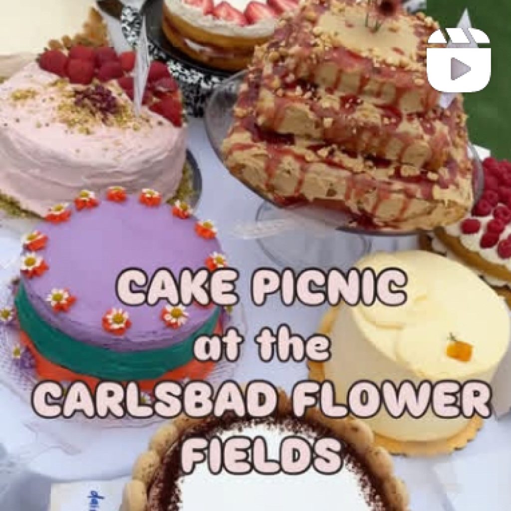 Cake Picnic Carlsbad Flower Fields